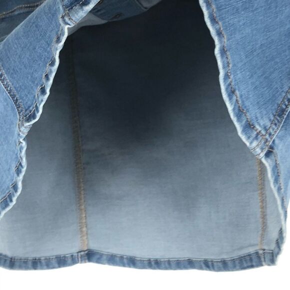 Altar’d State denim skirt, snaps down the front - Picture 4 of 8